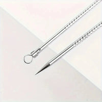 1pc Stainless Steel Blackhead Comedone Acne Blemish Extractor Remover Face Skin Care Pore Cleaner Needles Remove Tools Hot