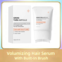 Volumizing Hair Serum Deep Nourish Care Repair Damaged Hair Roots Improve Scalp Environment Scalp Massager With Built-In Brush