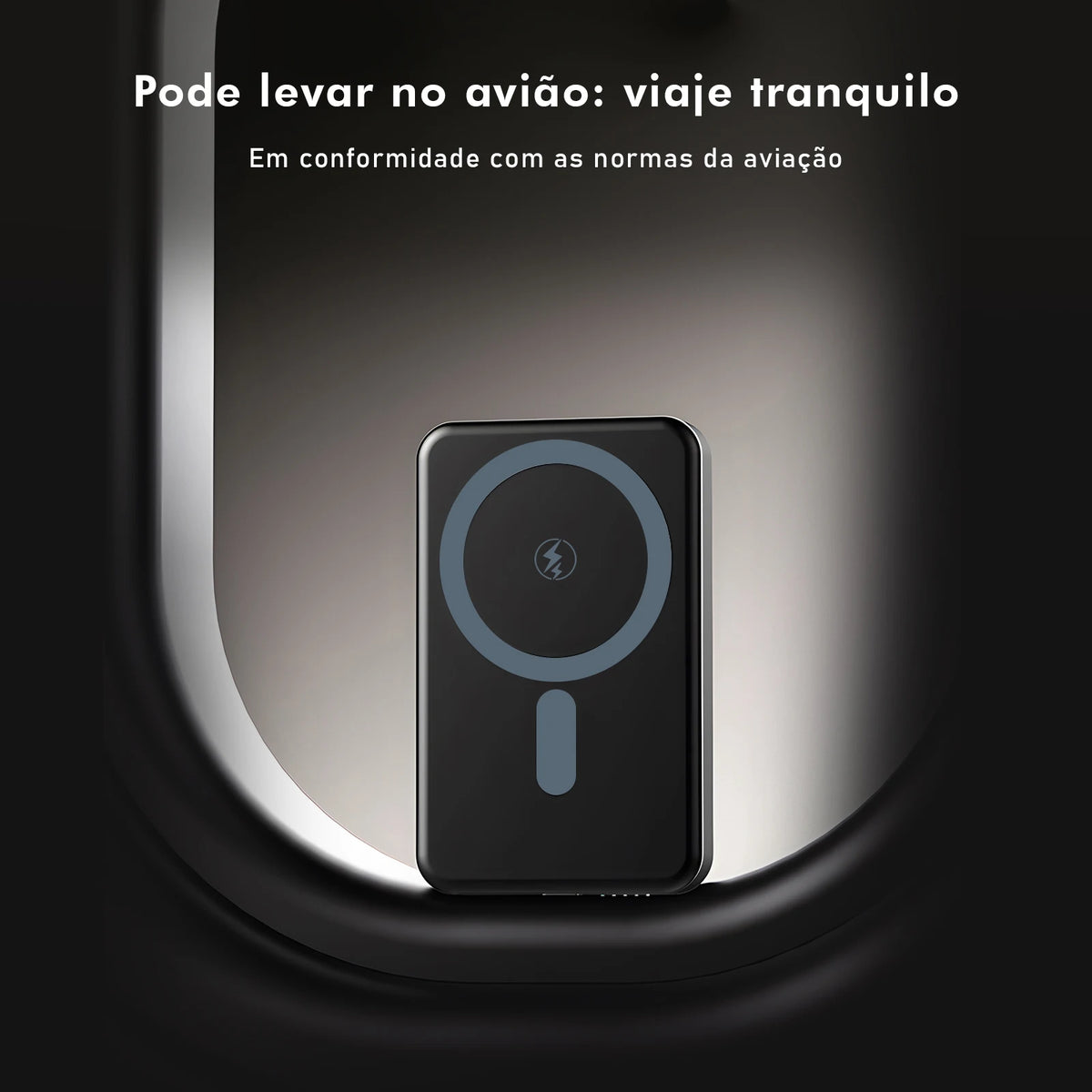 Magnetic Powerbank, Portable Charger, Power Bank, Portable Battery, Portable External Battery