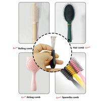 Comb Hair Brush Cleaner Plastic Handle Cleaning Brush Remover Embedded Beauty Tools Cleaning Products Cleaning Supplies