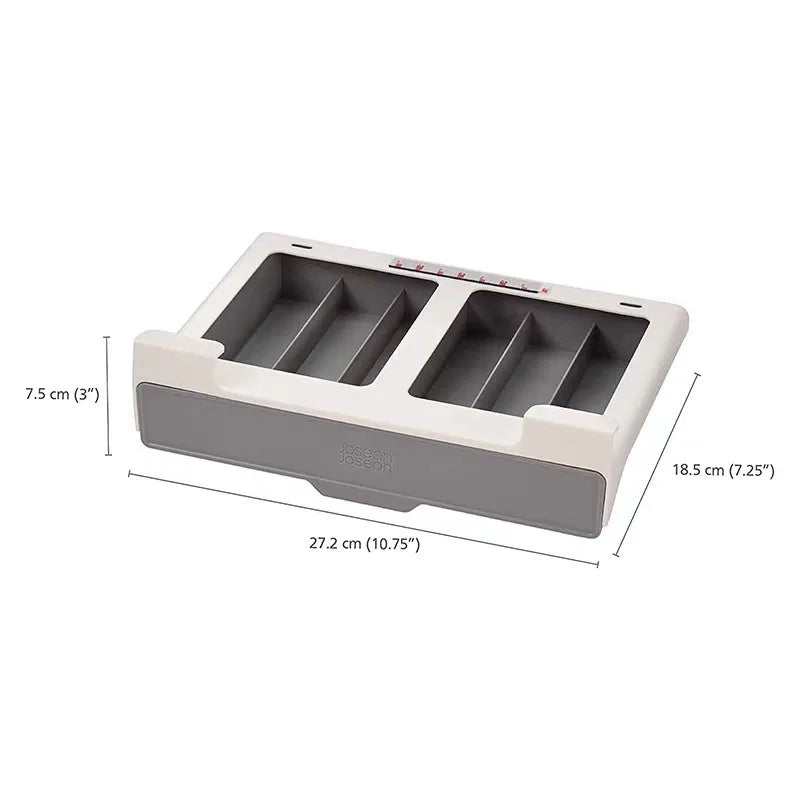 Capsule Coffee Tea Bag Storage Rack, Small Drawer Organizer Box, No Drilling Required, Space-Saving Storage Box