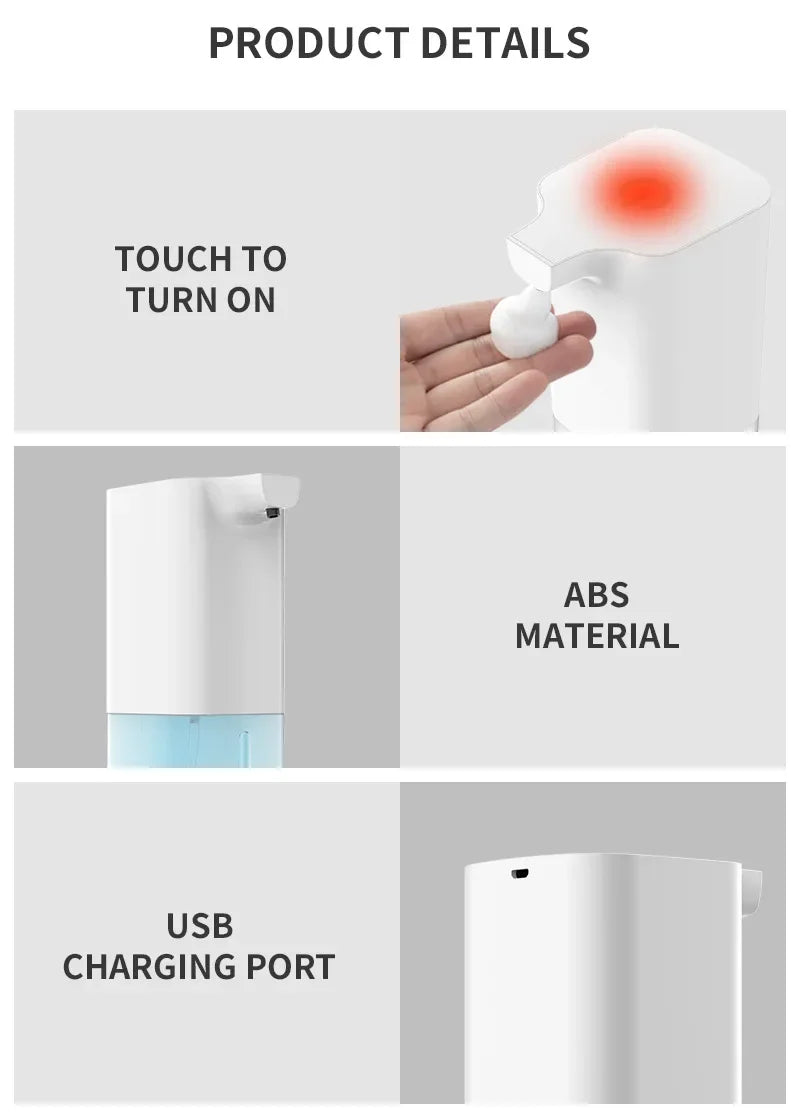Dispenser Premium de Sabão em Espuma com Sensor