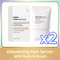 Volumizing Hair Serum Deep Nourish Care Repair Damaged Hair Roots Improve Scalp Environment Scalp Massager With Built-In Brush