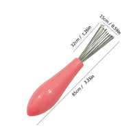 Comb Hair Brush Cleaner Plastic Handle Cleaning Brush Remover Embedded Beauty Tools Cleaning Products Cleaning Supplies