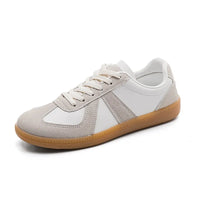 Unisex German Army Trainers Shoes Versatile White Casual Shoes 2026 Spring Retro Sneakers Couples Platform Sports Shoes