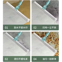 Vassoura mágica Brasil 50 cm, rodo multifuncional de silicone para água, vassoura para piso, limpeza e remoção de água, rodo para cozinha e piso.