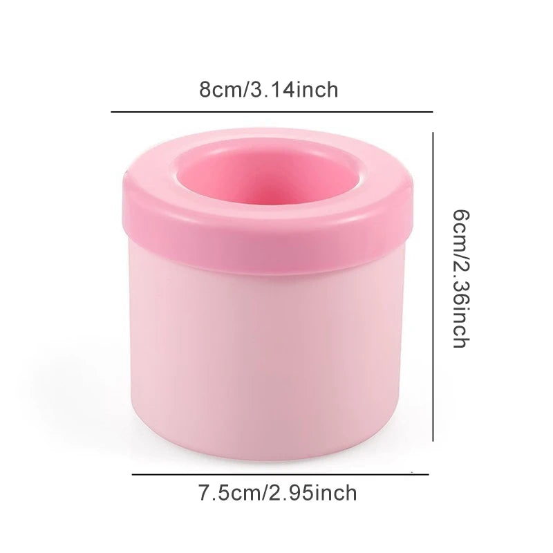 Forma de Gelo em Silicone com Reservatório