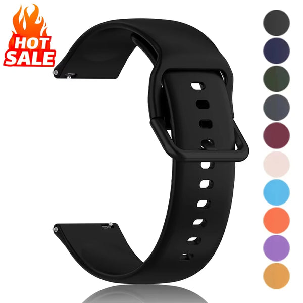 Pulseira de Silicone para Amazfit GTS, GTR e Bip