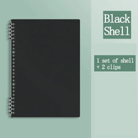 Caderno de Folhas Reposicionáveis com Capa Impermeável