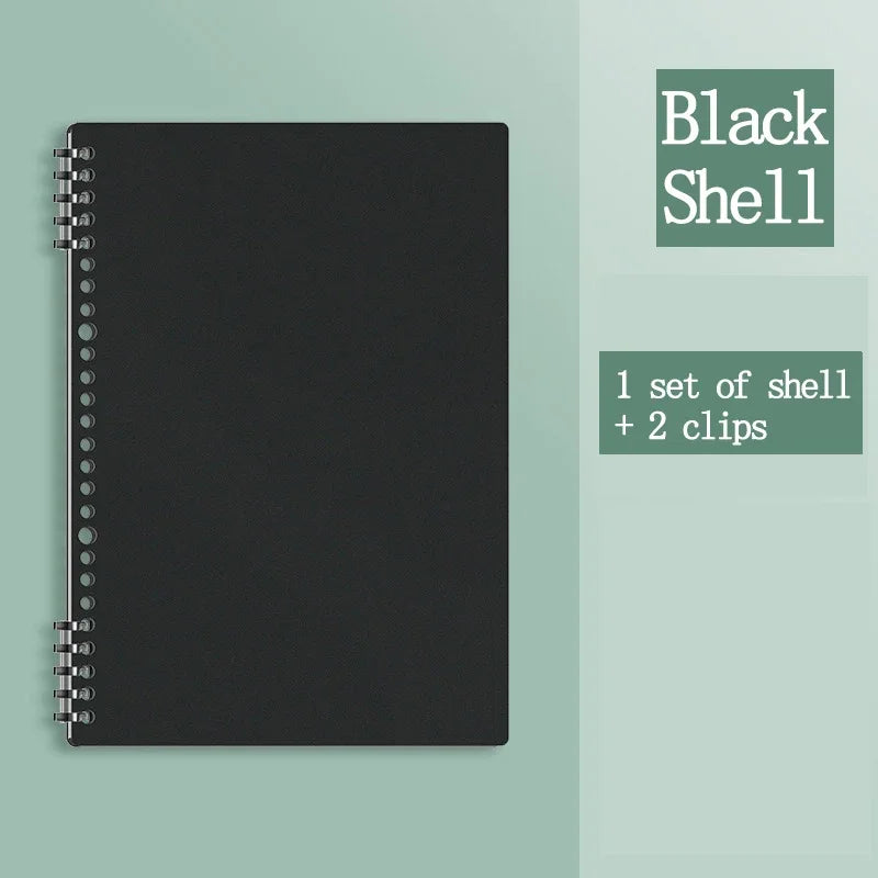 Caderno de Folhas Reposicionáveis com Capa Impermeável