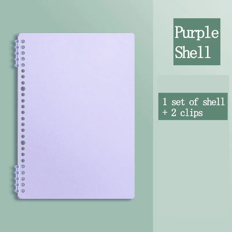 Caderno de Folhas Reposicionáveis com Capa Impermeável