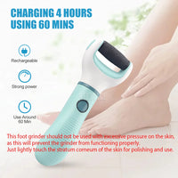 Lixa Elétrica para Pés com Recarga USB