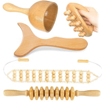 Massageador de Madeira para Relaxamento Muscular