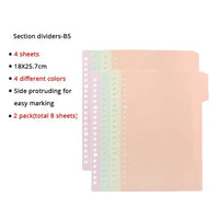 Folhas para Caderno de Disco e Fichário – Folhas Reposicionáveis