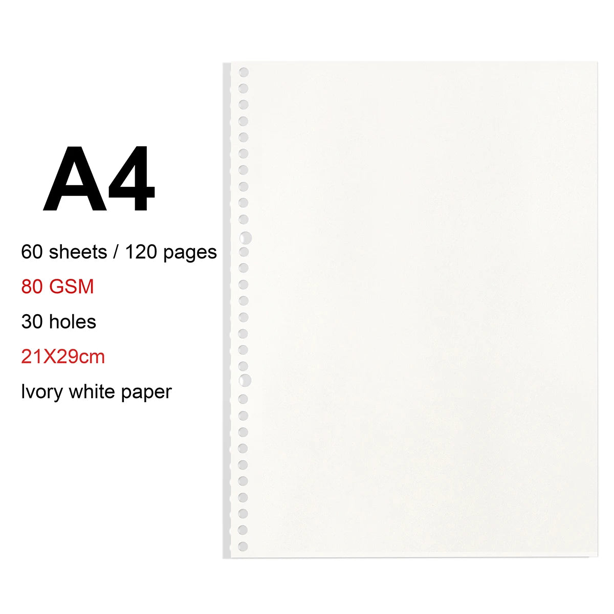 Folhas para Caderno de Disco e Fichário – Folhas Reposicionáveis
