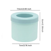 Forma de Gelo em Silicone com Reservatório