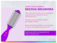 Escova Secadora Mondial InfraRed ES-01-IR 1200W 3 - Bivolt