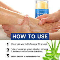 Urea Cream Percent For Feet Plus Salicylic Acid Foot Cream and Hand Cream Maximum Strength with Hyaluronic Acid,Tea Tree