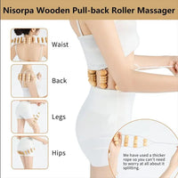 Massageador de Madeira para Relaxamento Muscular