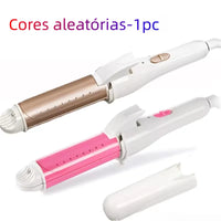 Mini 2 in 1 Portable Dual Voltage Mini Professional Hair Straightener, Compact Design for Curls and Waves on Trips