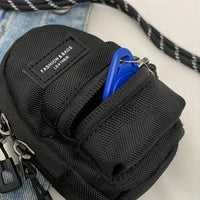 Mini Bolsa Porta-Moedas com Alça para Celular, Chaves e Fones