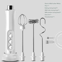 Mixer Elétrico  Recarregável USB com 3 Velocidades