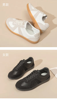 Unisex German Army Trainers Shoes Versatile White Casual Shoes 2026 Spring Retro Sneakers Couples Platform Sports Shoes