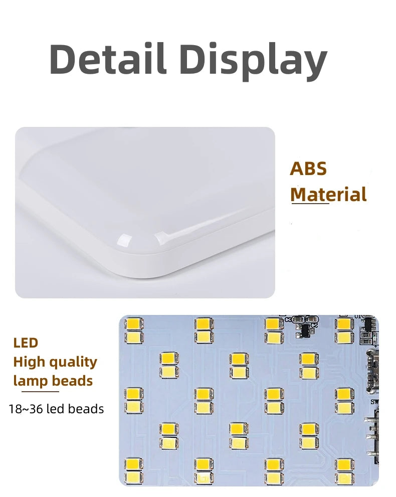 Luminária LED Inteligente com Sensor de Movimento