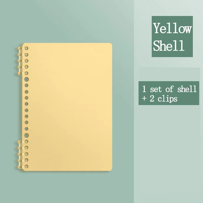 Caderno de Folhas Reposicionáveis com Capa Impermeável