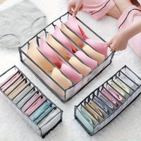 Kit 3 pieces Bra Drawer Organizer Bra Foldable Storage Box Divider Underpants Wardrobe Home