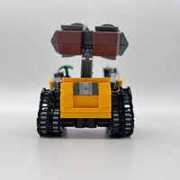 Kit de blocos de montar MOC Mini Robô Wall-E com mais de 200 peças, inspirado em filme clássico. Brinquedo criativo de tijolinhos para crianças, adolescentes e adultos. Ideal para presentear.