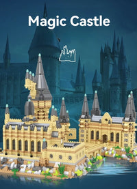 Kit de Construção Castelo Medieval em Blocos de Montar