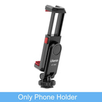 Ulanzi ST-06S Vertical Shooting Phone Mount Holder DSLR Camera Monitor Mount Tripod Mount Clamp for Smartphone Video Vlog