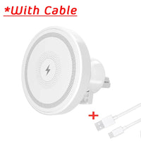 Magnetic Wireless Car Charger Air Vent Phone Holder Stand For iPhone 17 16 Pro Max 15 14 13 12 Fast Charging Cellphone Bracket