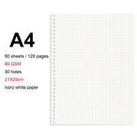 Folhas para Caderno de Disco e Fichário – Folhas Reposicionáveis