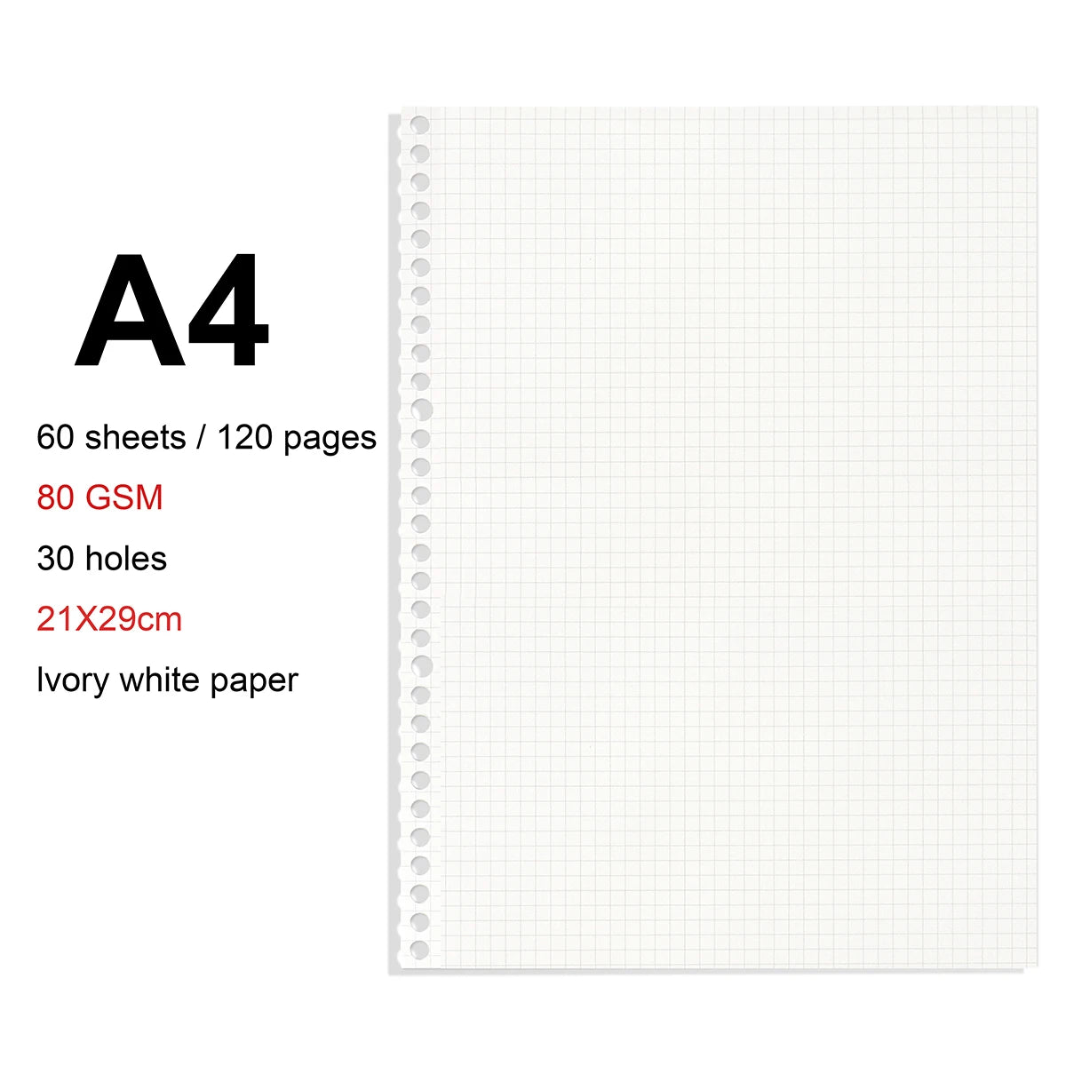 Folhas para Caderno de Disco e Fichário – Folhas Reposicionáveis