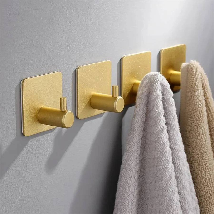 Ganchos Adesivos em Aço Inox