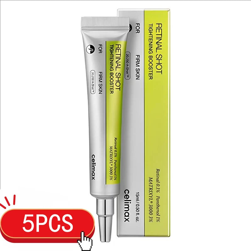 Korean Retinal Celimax Set Firming Enhancer Hydrating Shot Tightening Booster Face Cream Eye Serum Shrink Dark Circles Repair
