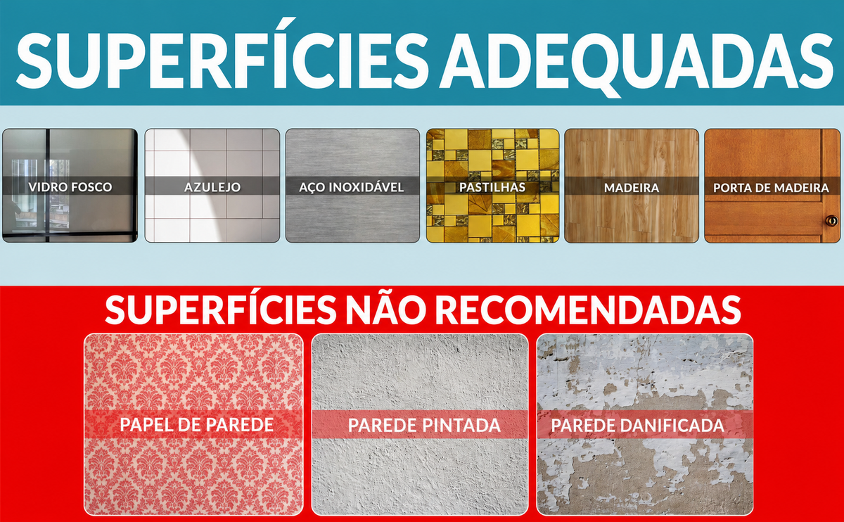 Gancho Adesivo Impermeável